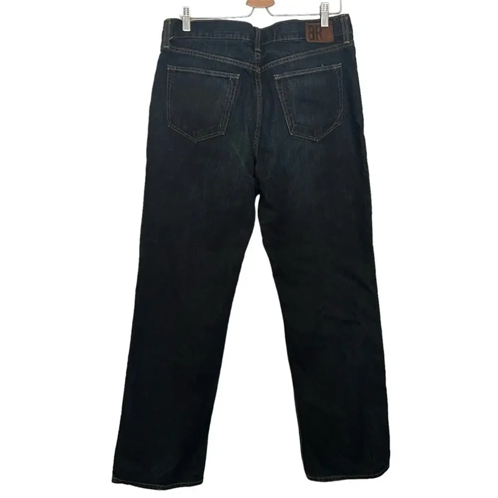 Men’s banana republic relaxed fit, size 34 x 34 waist straight leg, dark wash